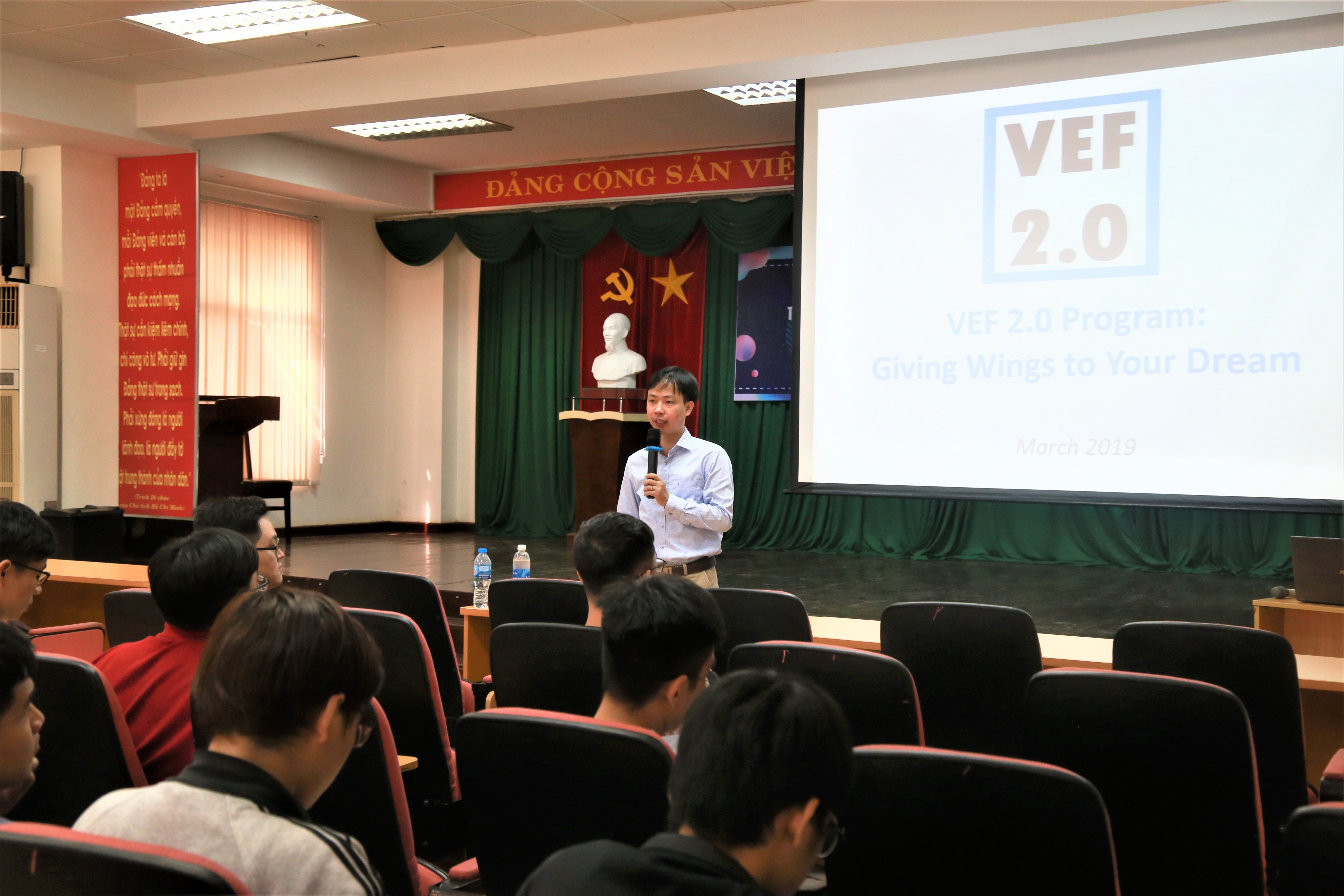 Buổi giới thiệu Chương trình Học bổng Quỹ Giáo dục Việt Nam – Vietnam Education Foundation (VEF) Fellowship Program