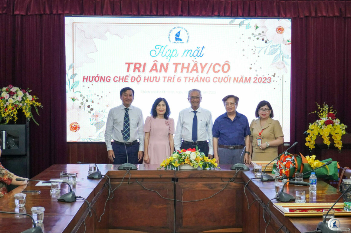 HỌP MẶT TRI ÂN THẦY CÔ HƯỞNG CHẾ ĐỘ HƯU TRÍ 2023