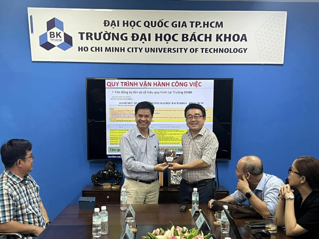 THAM QUAN, CHIA SẺ KINH NGHIỆM VỀ ÁP DỤNG HỆ THỐNG QUẢN LÝ CHẤT LƯỢNG TẠI TRƯỜNG ĐH BÁCH KHOA