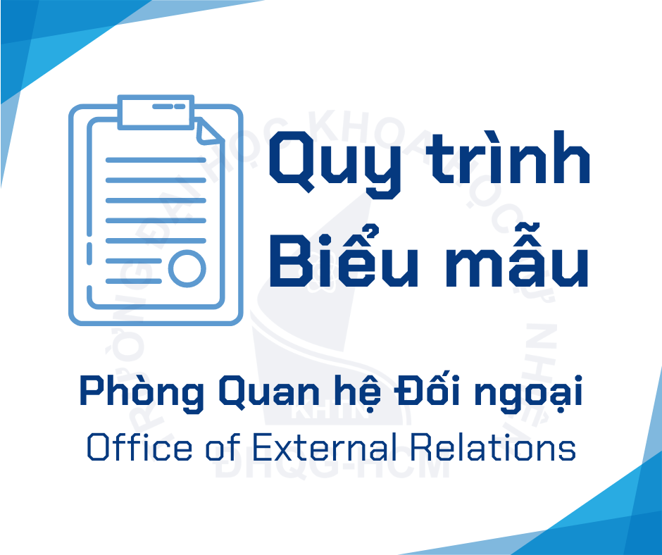 Quy trình_Biểu mẫu - Phòng Quan hệ Đối ngoại