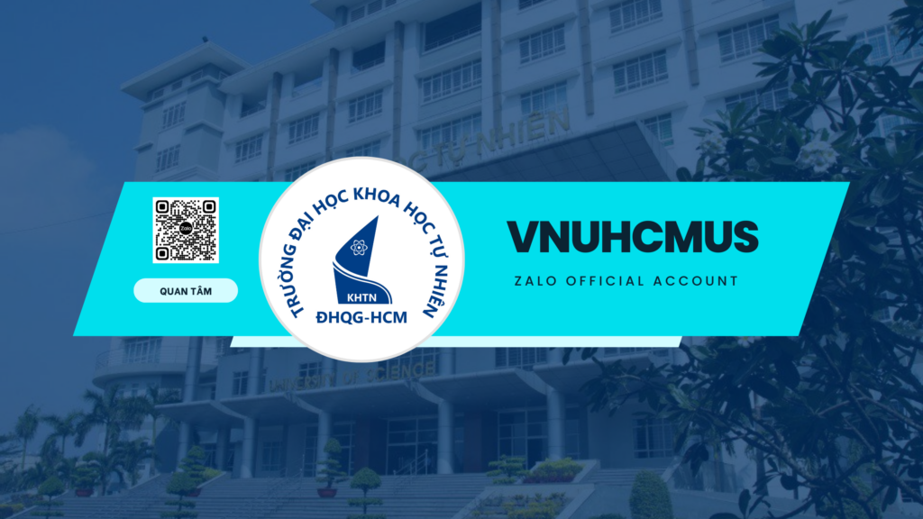 GIỚI THIỆU ZALO OA CHÍNH THỨC CỦA TRƯỜNG ĐẠI HỌC KHOA HỌC TỰ NHIÊN, ĐHQG-HCM