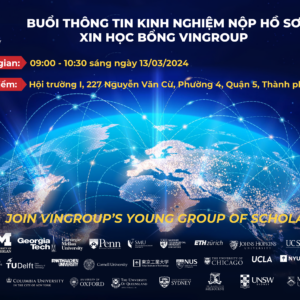 [Thông báo] Buổi Giới thiệu Học bổng Vingroup đến sinh viên Trường Đại học Khoa học Tự nhiên, ĐH Quốc gia TP Hồ Chí Minh