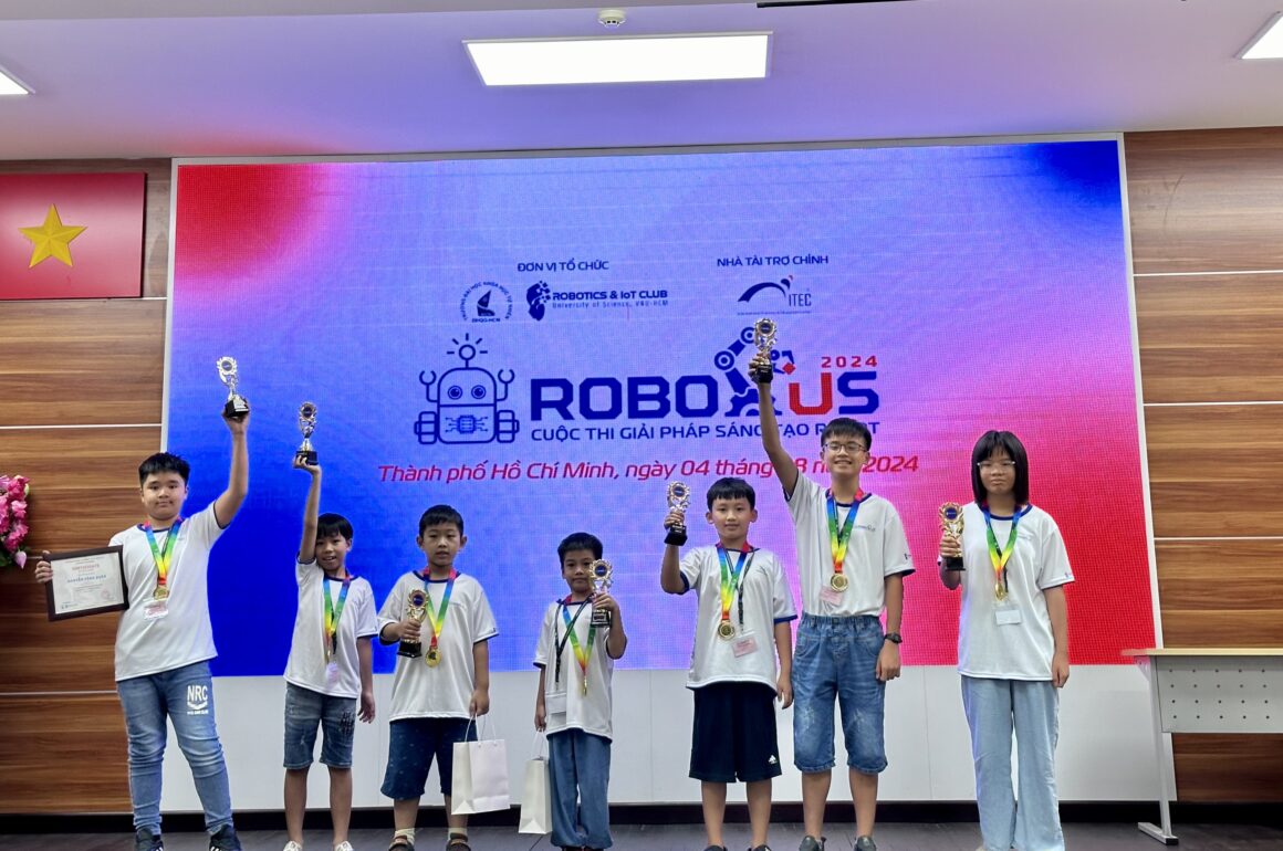 CUỘC THI ROBOCUS 2024: THÀNH CÔNG VÀ ẤN TƯỢNG