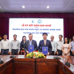 LỄ KÝ KẾT BIÊN BẢN GHI NHỚ HỢP TÁC GIỮA TRƯỜNG ĐẠI HỌC KHOA HỌC TỰ NHIÊN, ĐHQG-HCM VÀ TRƯỜNG ĐẠI HỌC ĐỒNG NAI