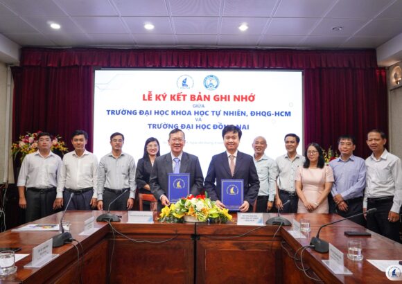 LỄ KÝ KẾT BIÊN BẢN GHI NHỚ HỢP TÁC GIỮA TRƯỜNG ĐẠI HỌC KHOA HỌC TỰ NHIÊN, ĐHQG-HCM VÀ TRƯỜNG ĐẠI HỌC ĐỒNG NAI