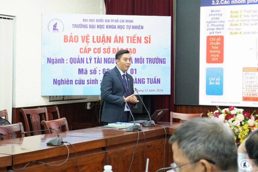 Nghiên Cứu Tác Động Của Hạn Hán Lên Sản Xuất Nông Nghiệp Tỉnh Ninh Thuận và xây dựng giải pháp thích ứng trong bối cảnh biến đổi khí hậu.