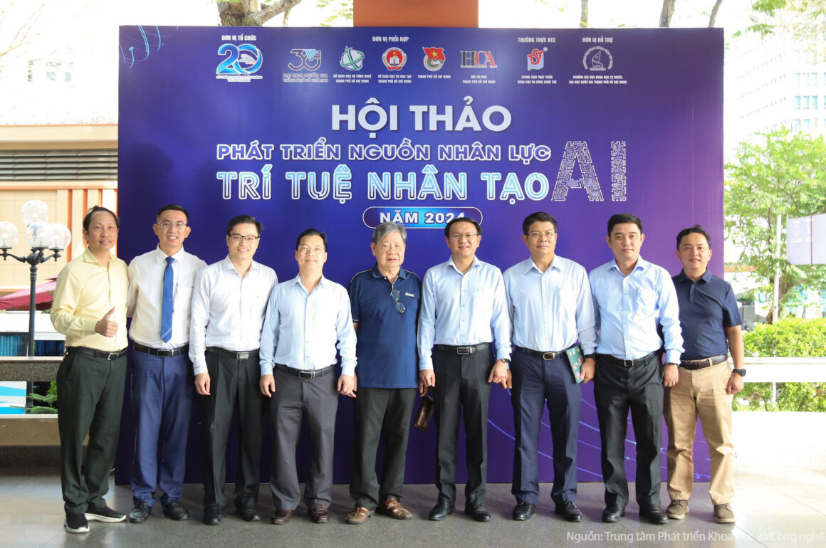 HỘI THẢO “PHÁT TRIỂN NGUỒN NHÂN LỰC TRÍ TUỆ NHÂN TẠO” NĂM 2024