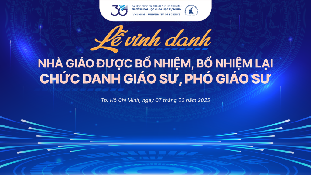 LỄ VINH DANH NHÀ GIÁO ĐƯỢC BỔ NHIỆM, BỔ NHIỆM LẠI CHỨC DANH GIÁO SƯ, PHÓ GIÁO SƯ