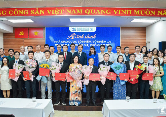 VINH DANH NHÀ GIÁO ĐƯỢC BỔ NHIỆM, BỔ NHIỆM LẠI CHỨC DANH GIÁO SƯ, PHÓ GIÁO SƯ