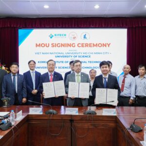 Lễ ký kết MoU và trao đổi tài năng giữa Trường Đại học Khoa học tự nhiên với Viện Công nghệ Công nghiệp Hàn Quốc và Trường Đại học Khoa học và Công nghệ Hàn Quốc