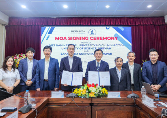 Lễ ký kết Biên bản Thỏa thuận hợp tác Chương trình thực tập sinh với Tập đoàn SAKATA Inx, Nhật Bản