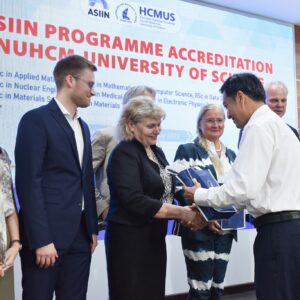 Bế mạc đợt đánh giá kiểm định ASIIN cho 8 chương trình đào tạo
