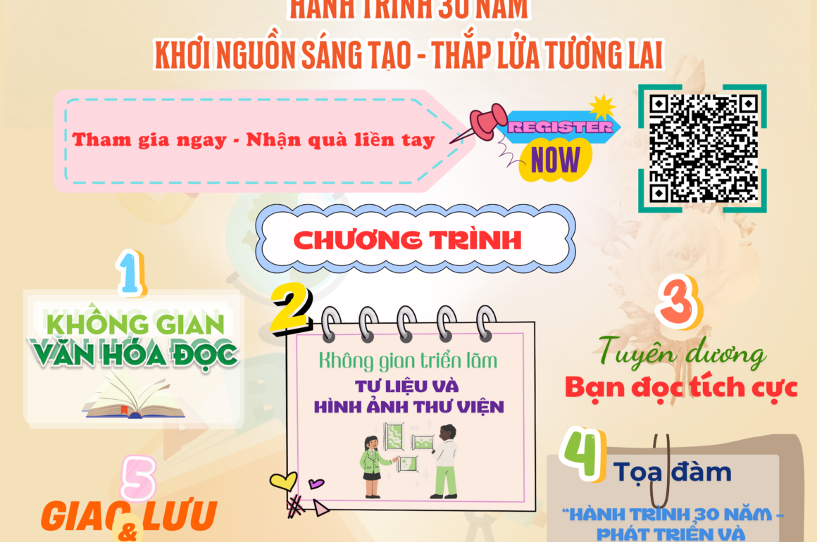 Checkin lễ kỷ niệm Lễ kỷ niệm 30 năm thành lập Thư viện – Trường Đại học Khoa học tự nhiên, ĐHQG-HCM