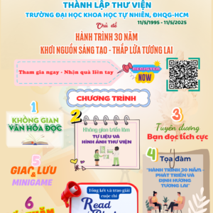 Lễ kỷ niệm 30 năm thành lập Thư viện – Trường Đại học Khoa học tự nhiên, ĐHQG-HCM