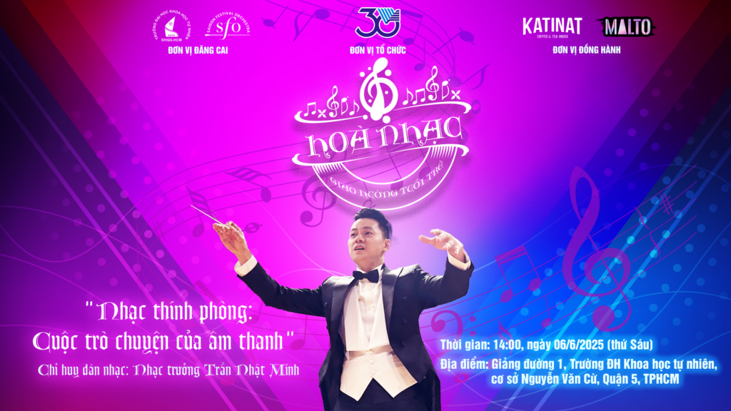 Chương trình hòa nhạc “Giao hưởng tuổi trẻ” số 5: “Nhạc thính phòng – Cuộc trò chuyện của âm thanh”