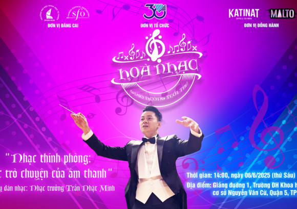 Chương trình hòa nhạc “Giao hưởng tuổi trẻ” số 5: “Nhạc thính phòng – Cuộc trò chuyện của âm thanh”
