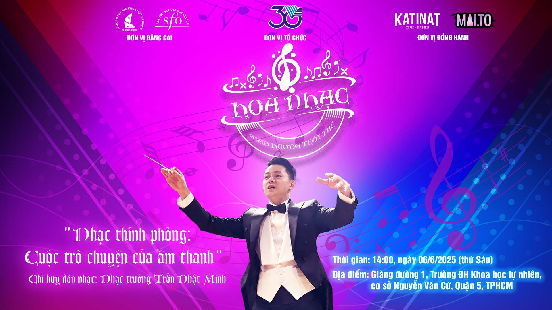 Chương trình hòa nhạc “Giao hưởng tuổi trẻ” số 5: “Nhạc thính phòng – Cuộc trò chuyện của âm thanh”