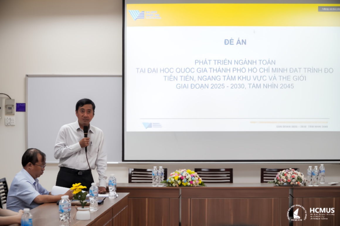 Tọa đàm Lấy ý kiến Đề án phát triển ngành Toán