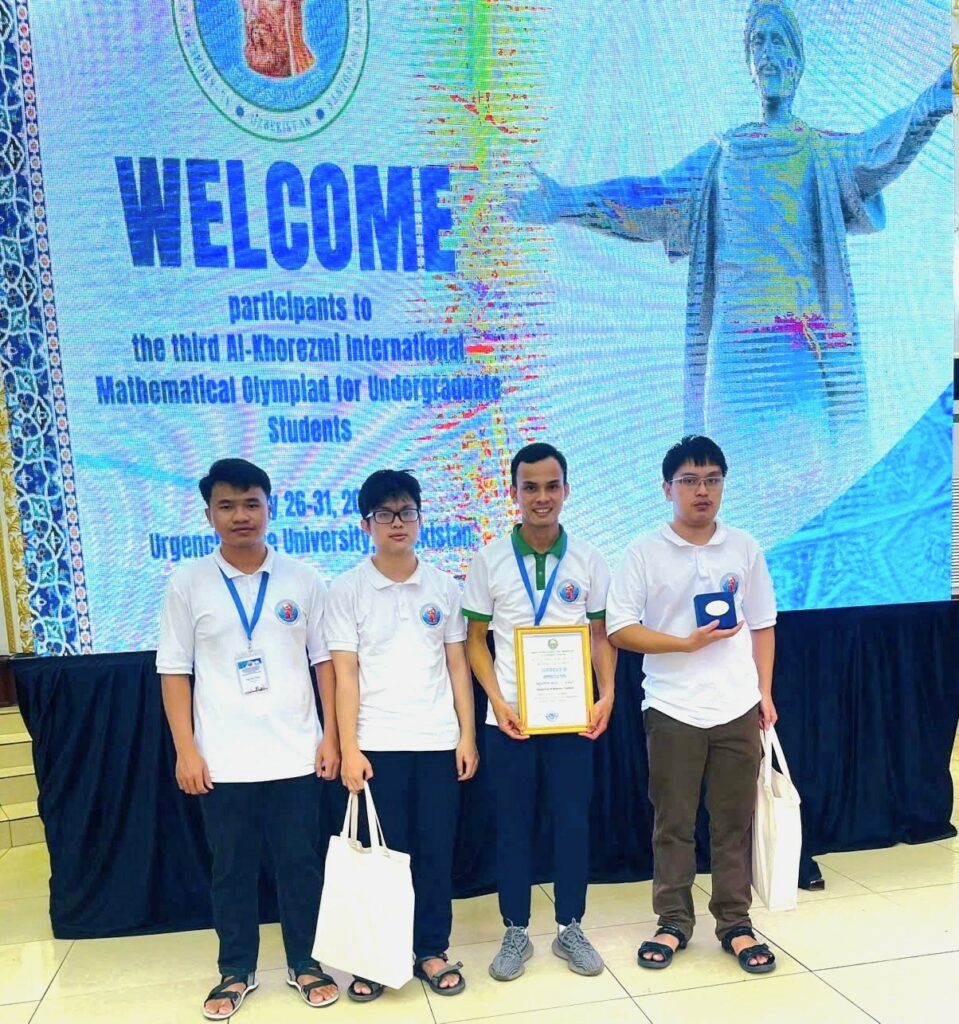 Trường Đại học Khoa học tự nhiên, ĐHQG-HCM ghi dấu tại Olympic Toán quốc tế AKHIMO 2025