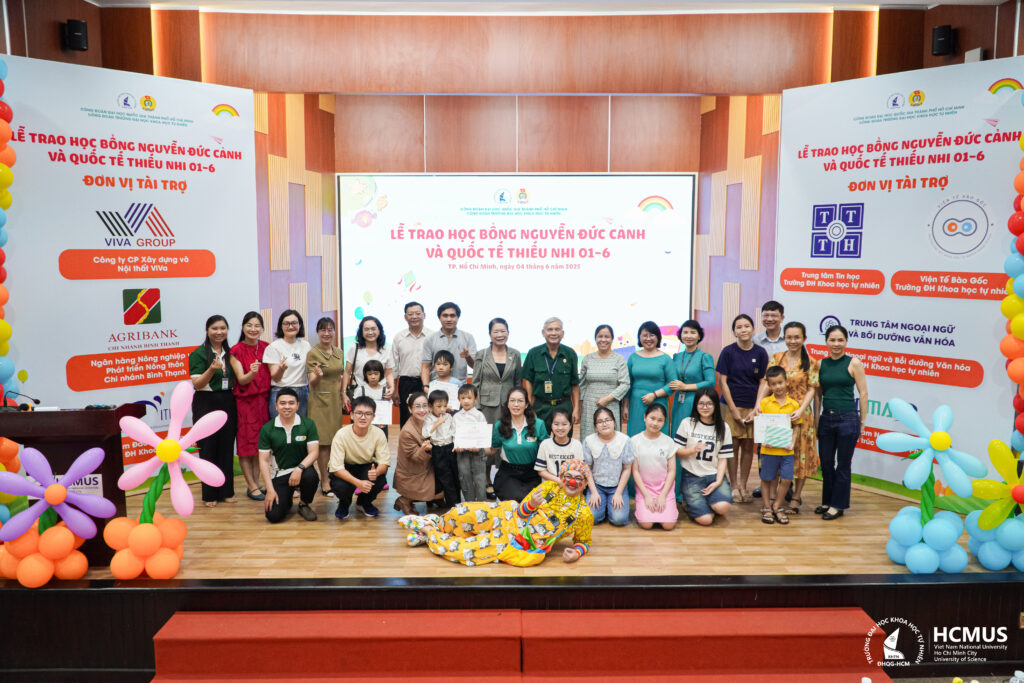 Lễ trao học bổng Nguyễn Đức Cảnh và Lễ hội mừng Ngày Quốc tế Thiếu nhi 01/6
