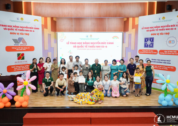 Lễ trao học bổng Nguyễn Đức Cảnh và Lễ hội mừng Ngày Quốc tế Thiếu nhi 01/6