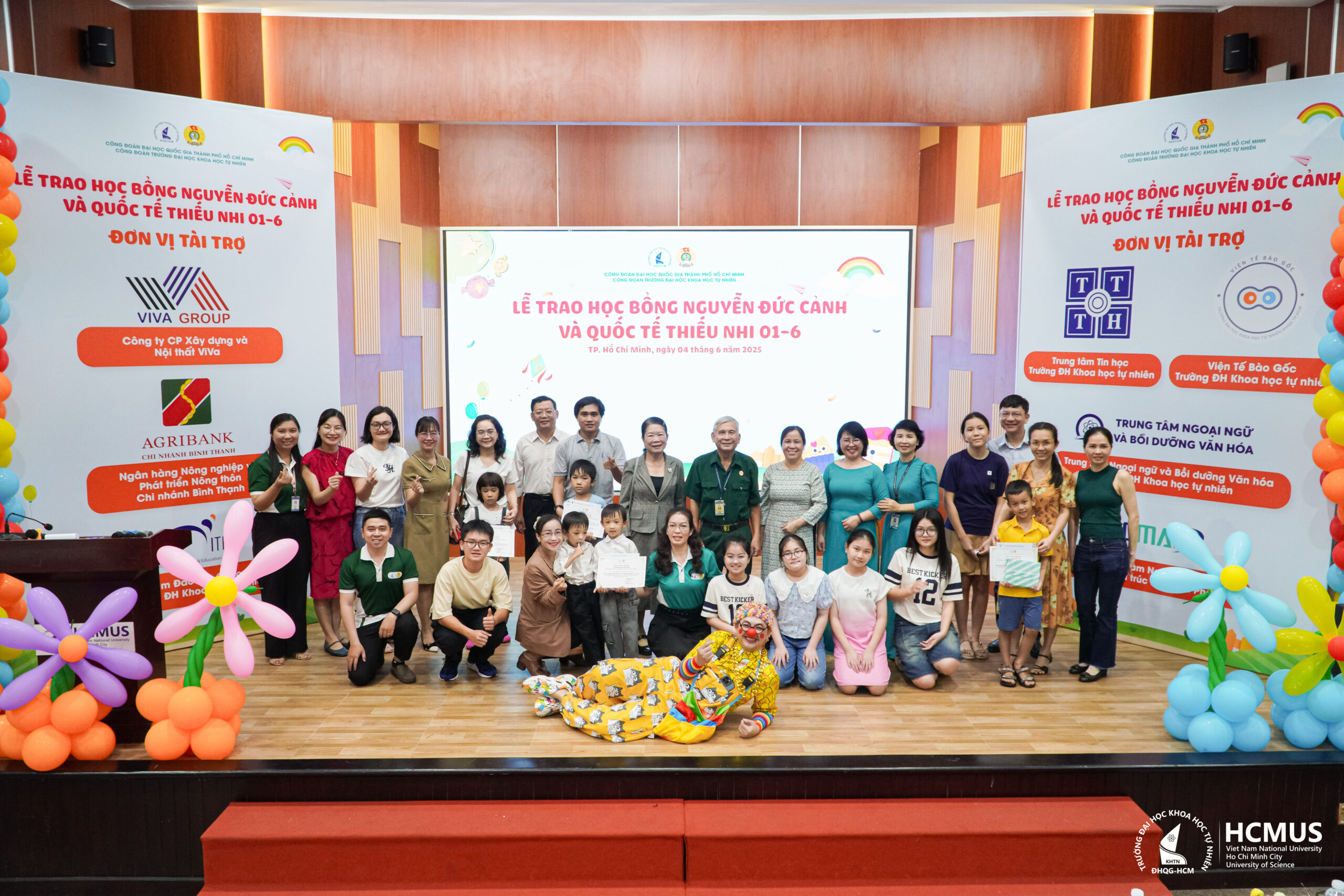 Lễ trao học bổng Nguyễn Đức Cảnh và Lễ hội mừng Ngày Quốc tế Thiếu nhi 01/6