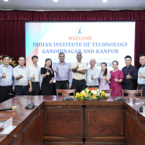 Tiếp đón Đoàn công tác từ Viện Công nghệ Ấn Độ (IIT) – Gandhinagar và Kanpur