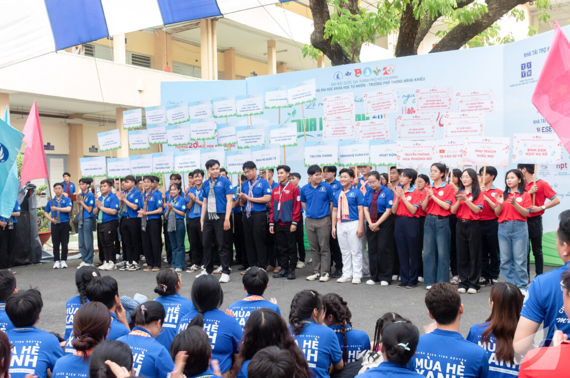 Bìa Hơn 650 học sinh, sinh viên sẵn sàng cho học kỳ của những trái tim tình nguyện