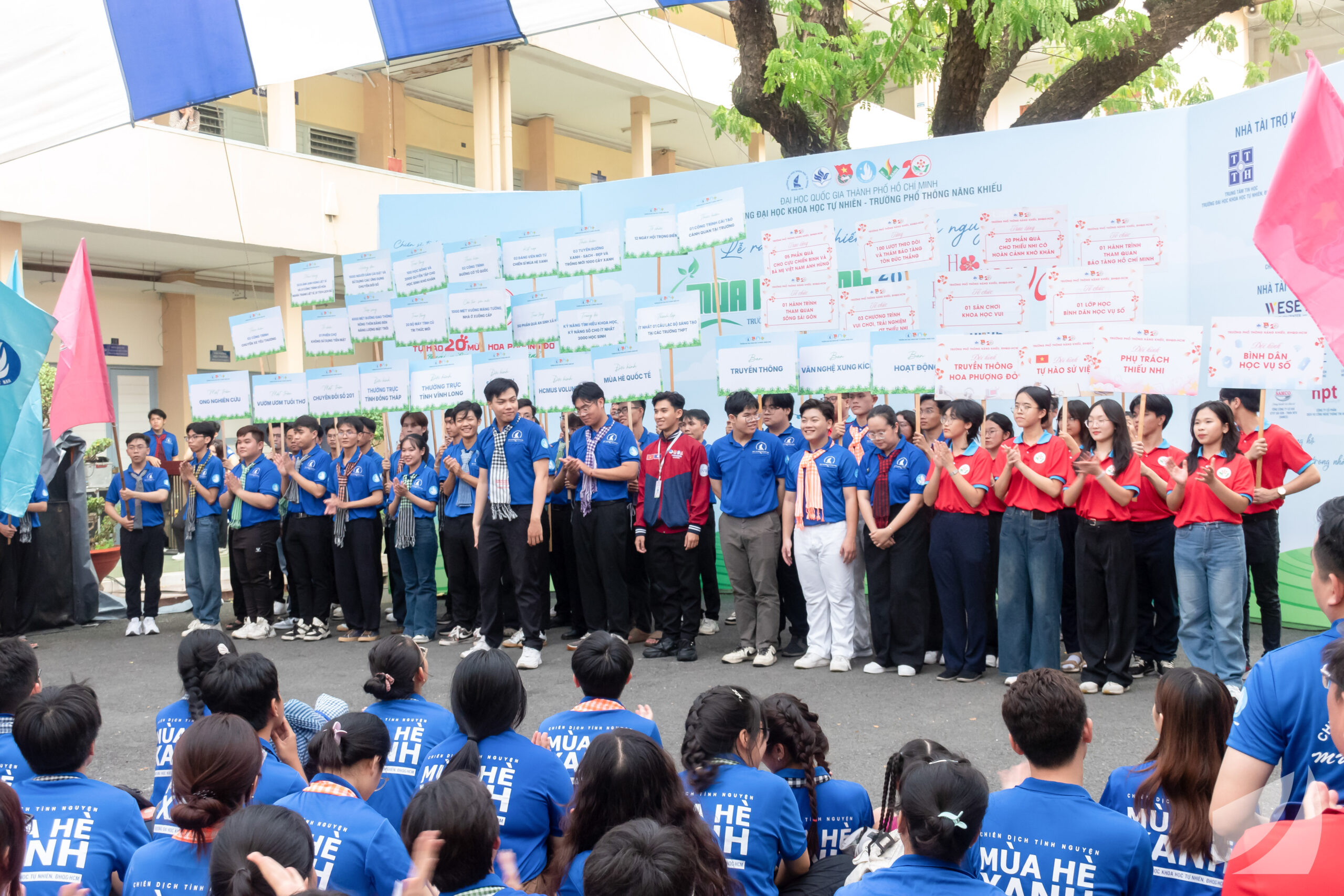 Hơn 450 học sinh, sinh viên sẵn sàng cho Học kỳ của những trái tim tình nguyện