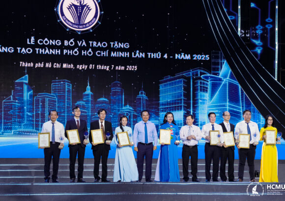 Trường Đại học Khoa học tự nhiên đạt 1 giải Nhì và 2 giải Ba tại Giải thưởng Sáng tạo TP.HCM 2025