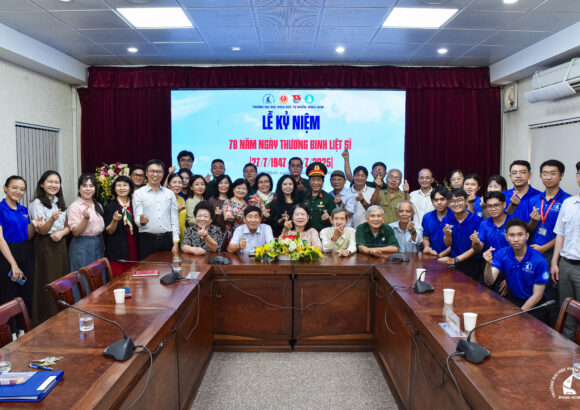 Kỷ niệm 78 năm Ngày Thương binh – Liệt sĩ (27/7/1947 – 27/7/2025) tại Trường ĐH Khoa học tự nhiên