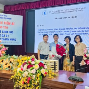 NCS. Trần Thanh Hùng bảo vệ thành công luận án tiến sĩ ngành Công nghệ Sinh học