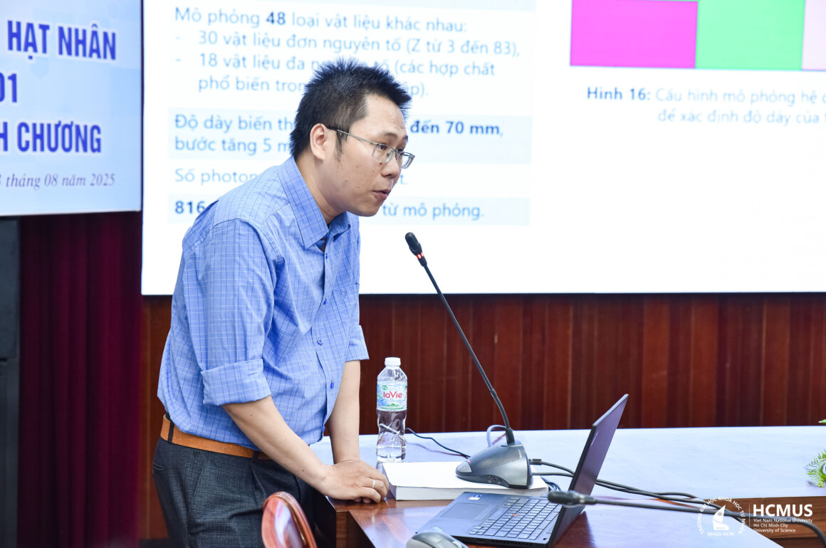 A (2) NCS. Huỳnh Đình Chương bảo vệ thành công luận án tiến sĩ cấp CSĐT ngành Vật lý nguyên tử và hạt nhân