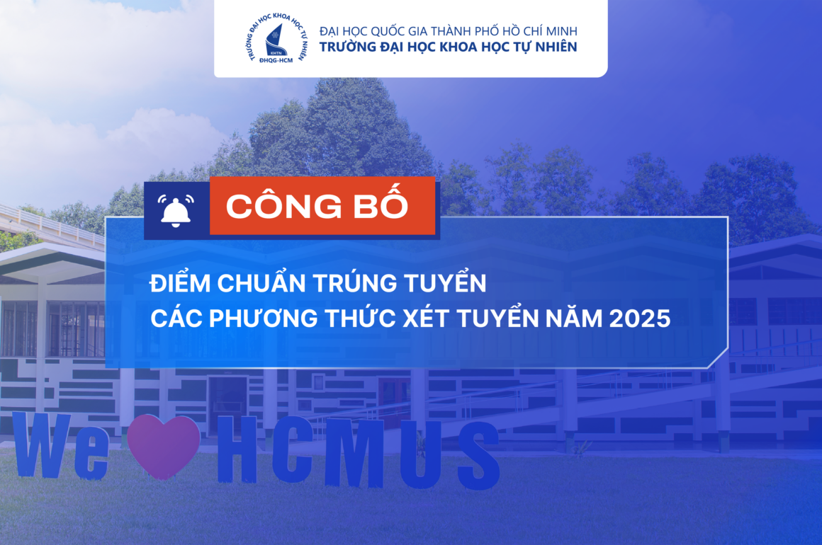 BÌA - Điểm chuẩn_web page trường Công bố điểm chuẩn các phương thức xét tuyển vào đại học hệ chính quy năm 2025