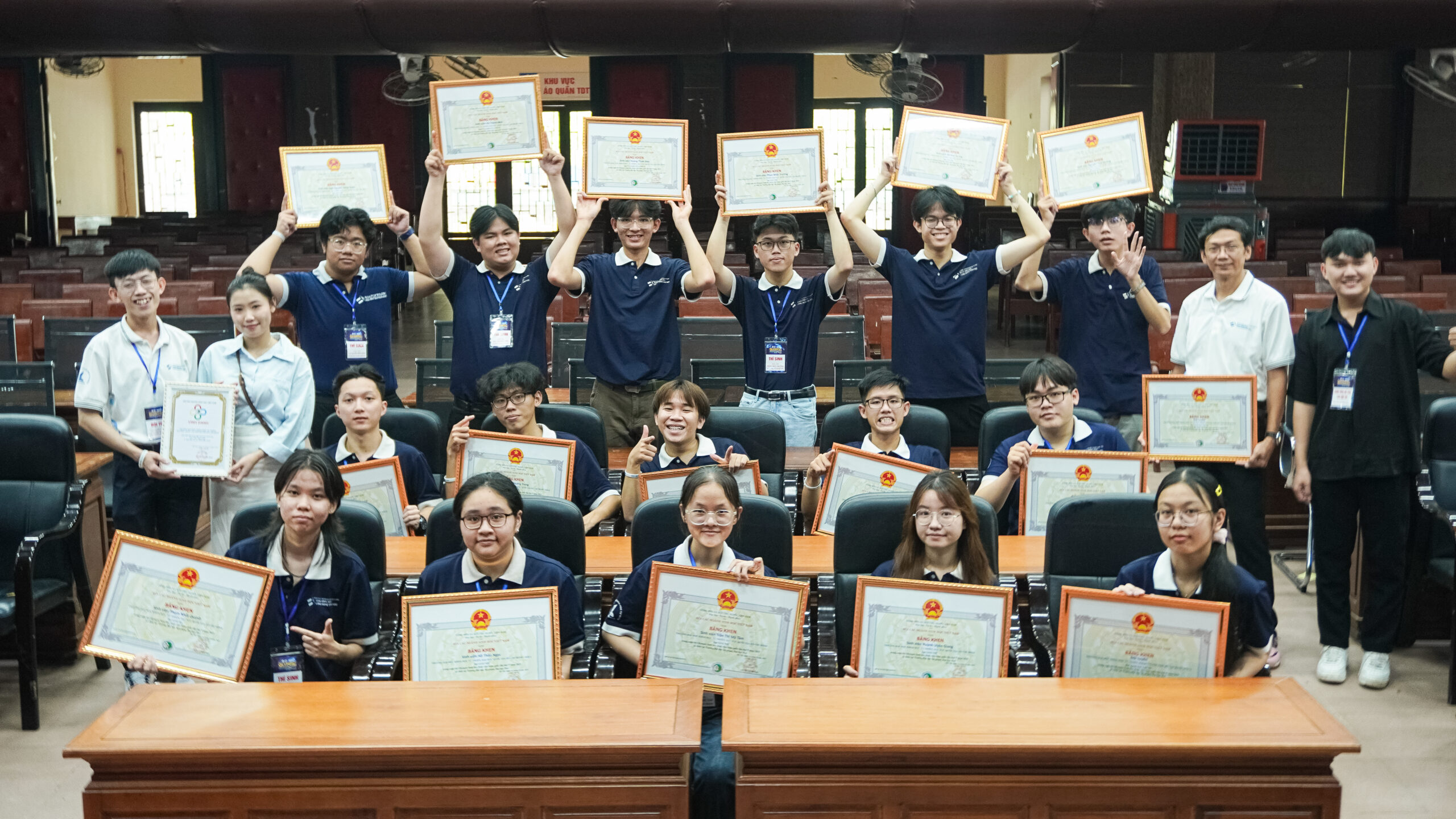 Đội tuyển Khoa Sinh học – Công nghệ sinh học đạt 16 giải thưởng tại Olympic Sinh học Sinh viên Việt Nam lần V – năm 2025