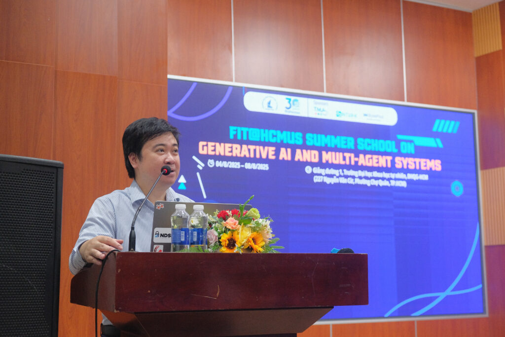 Khai mạc Trường hè “FIT@HCMUS Summer School 2025” về Trí tuệ nhân tạo tạo sinh và Hệ đa tác tử
