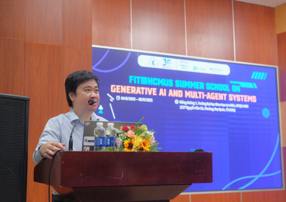 Khai mạc Trường hè “FIT@HCMUS Summer School 2025” về Trí tuệ nhân tạo tạo sinh và Hệ đa tác tử