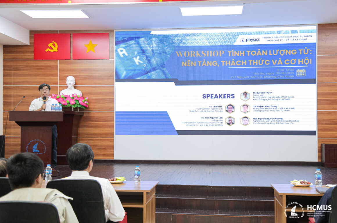 IMG_0600 Hội thảo “Tính toán lượng tử”: Cập nhật xu hướng và cơ hội nghiên cứu