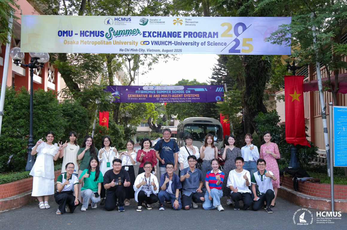 IMG_9620 Khai mạc “OMU – HCMUS Summer Exchange Program 2025”: Thắt chặt hợp tác học thuật và văn hóa Việt – Nhật