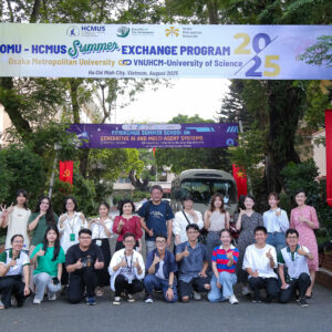 Khai mạc “OMU – HCMUS Summer Exchange Program 2025”: Thắt chặt hợp tác học thuật và văn hóa Việt – Nhật