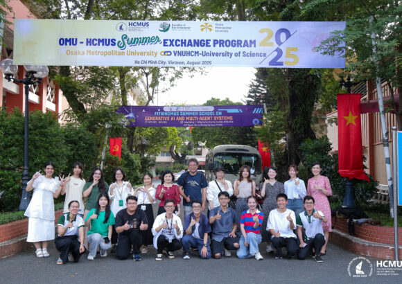 Khai mạc chương trình “OMU – HCMUS Summer Exchange Program 2025”: Cầu nối học thuật và văn hóa Việt – Nhật