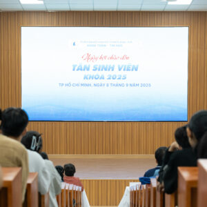 Khoa Toán – Tin học chào đón Tân sinh viên Khóa 2025
