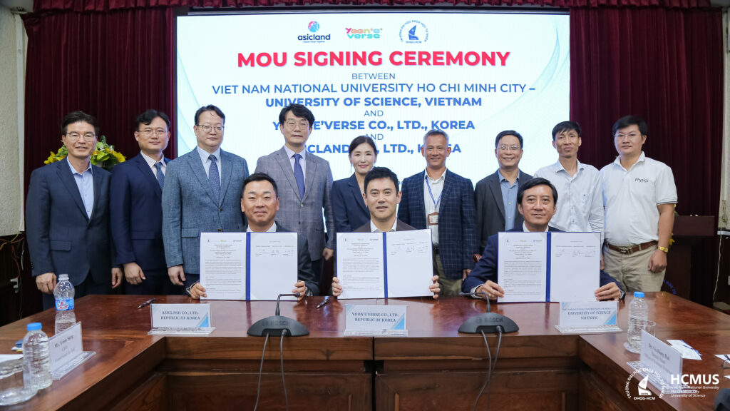 Trường Đại học Khoa học tự nhiên, ĐHQG-HCM ký kết hợp tác với doanh nghiệp Hàn Quốc trong lĩnh vực bán dẫn và trí tuệ nhân tạo