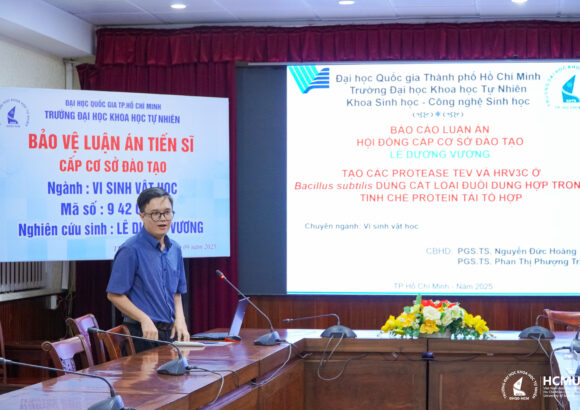 NCS. Lê Dương Vương bảo vệ thành công luận án tiến sĩ ngành Vi sinh vật học