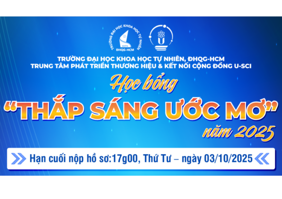 Thông báo học bổng “Thắp sáng Ước mơ” năm 2025 (Đợt 2)