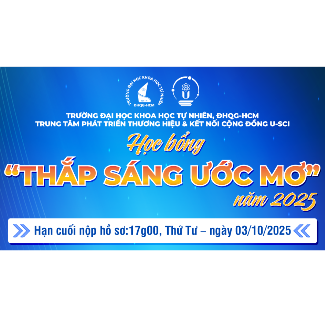 Thông báo học bổng “Thắp sáng Ước mơ” năm 2025 (Đợt 2)