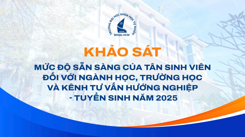 Khảo sát mức độ sẵn sàng của tân sinh viên đối với ngành học, trường học và kênh tư vấn hướng nghiệp - tuyển sinh năm 2025