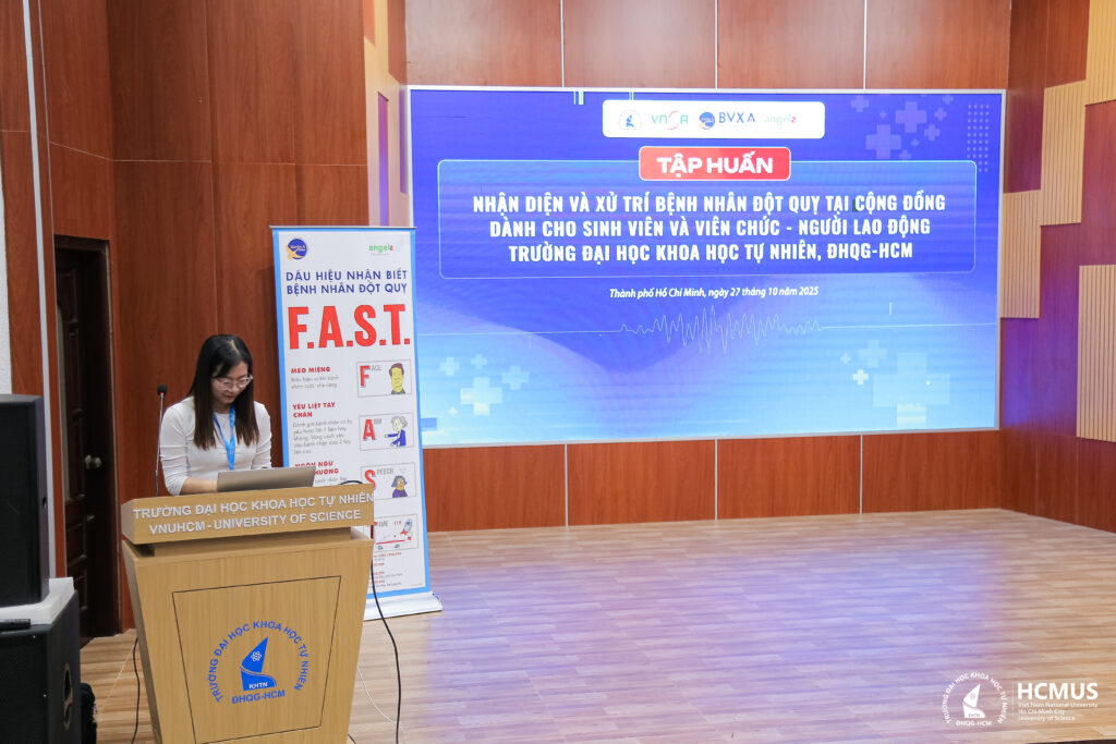 Chương trình tập huấn chuyên đề “Nhận diện và xử trí bệnh nhân đột quỵ tại cộng đồng”
