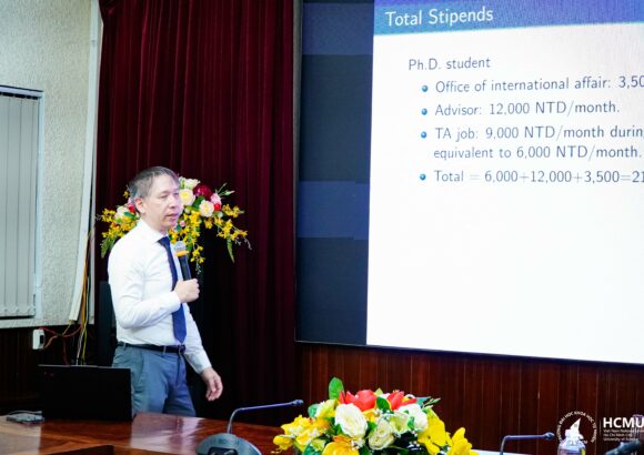 Tăng cường hợp tác quốc tế trong nghiên cứu và đào tạo sau đại học giữa HCMUS và Đại học Quốc lập Trung ương (Đài Loan)