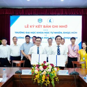 _P4T1199 Lễ ký kết hợp tác giữa Trường Đại học Khoa học tự nhiên, ĐHQG-HCM và Trường Đại học Sức khỏe, ĐHQG-HCM